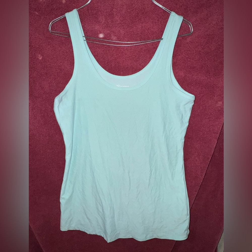 No Boundaries Aqua Tank Top
